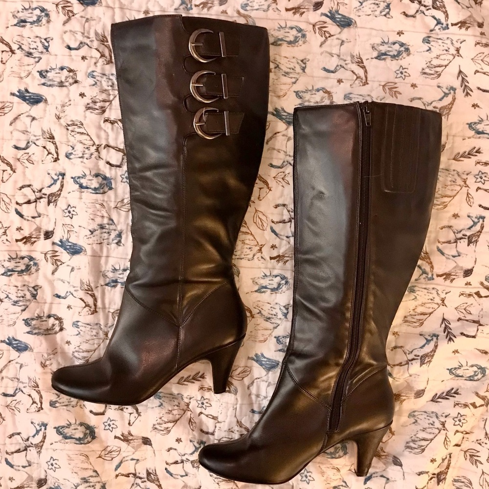Bella Vita tall wide calf boots